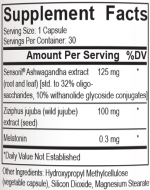 PEScience REM-3 Ingredients