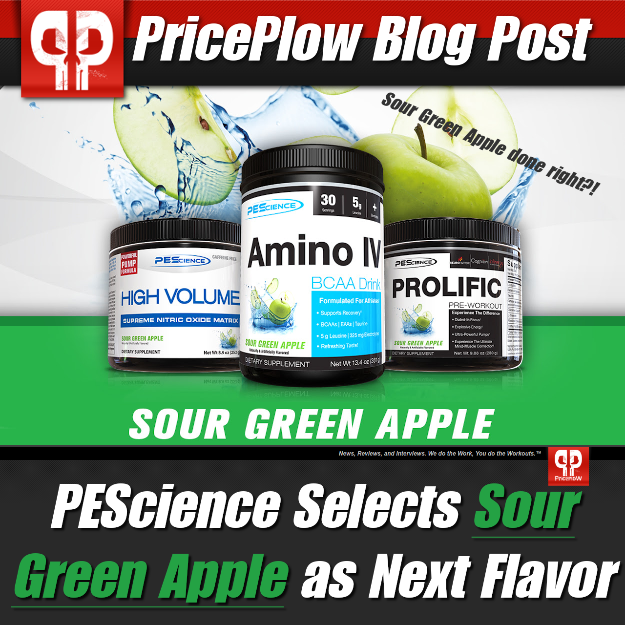 PEScience Sour Green Apple PricePlow