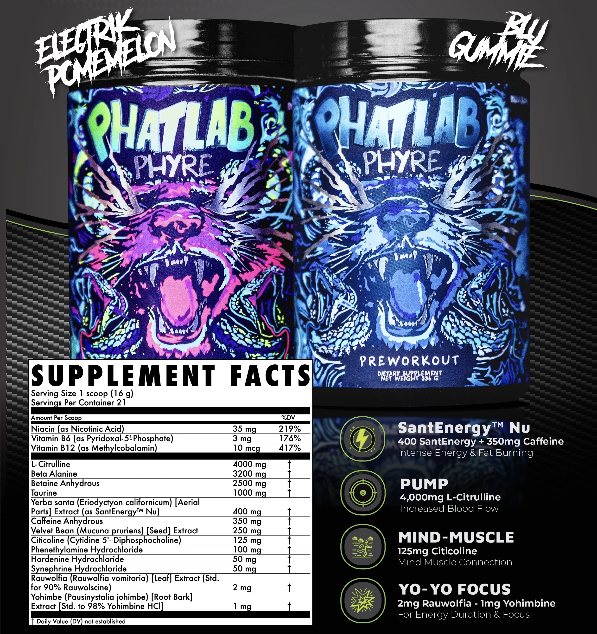 PhatLab Phyre Pre-Workout