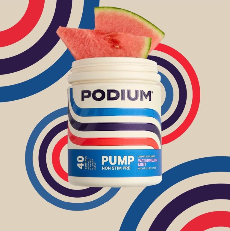 Podium Nutrition PUMP StimFree PreWorkout Pumps for Hybrid Athletes
