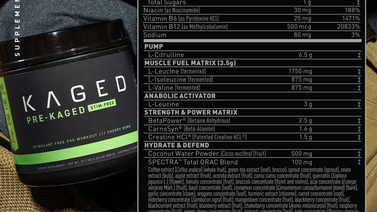 Pre-Kaged Elite - All-In-One Pre-Workout