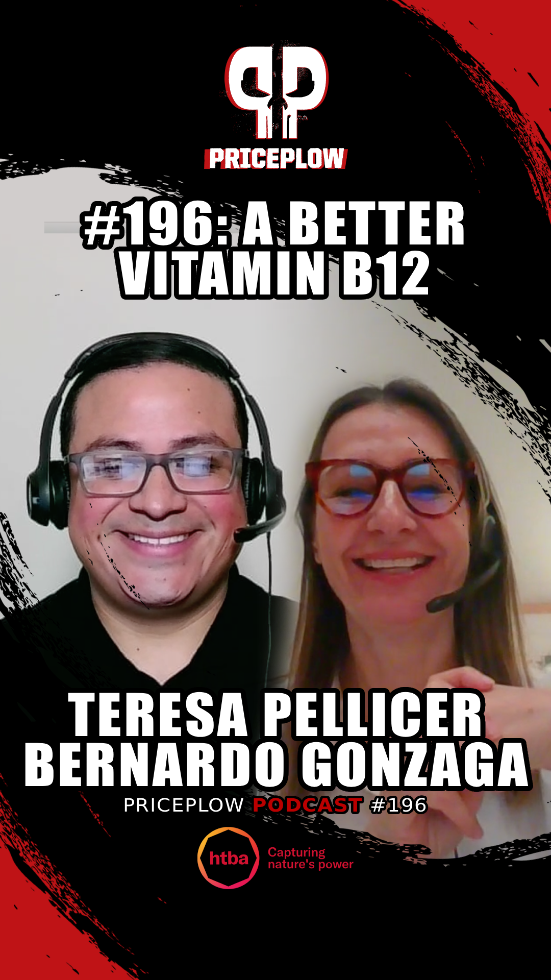 HTBA's Teresa Pellicer and Bernardo Gonzaga discuss MecobalActive vitamin B12 clinical study on PricePlow Podcast Episode 196