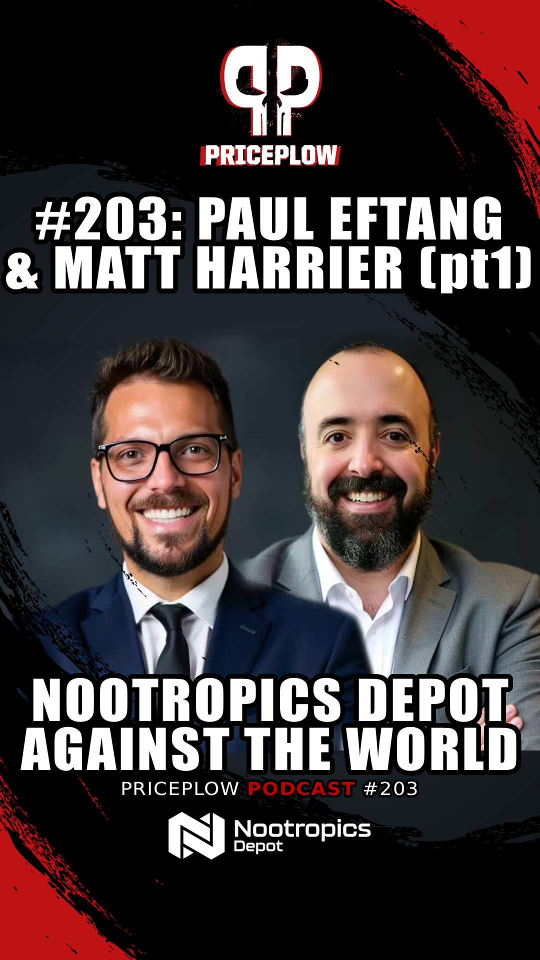 Nootropics Depot Against the World, Part 1: The FDA Raid - Paul Eftang & Matt Harrier | Episode #203