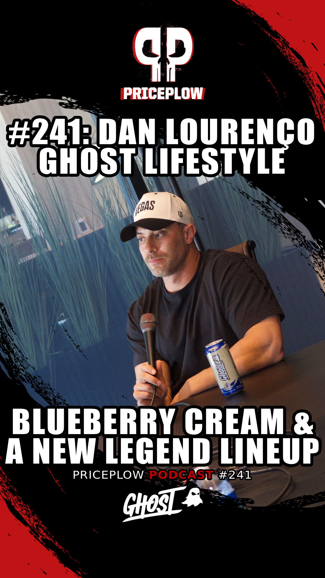 Dan Lourenço Introduces GHOST Energy Blueberry Cream and Talks Legend V5 | Episode #241