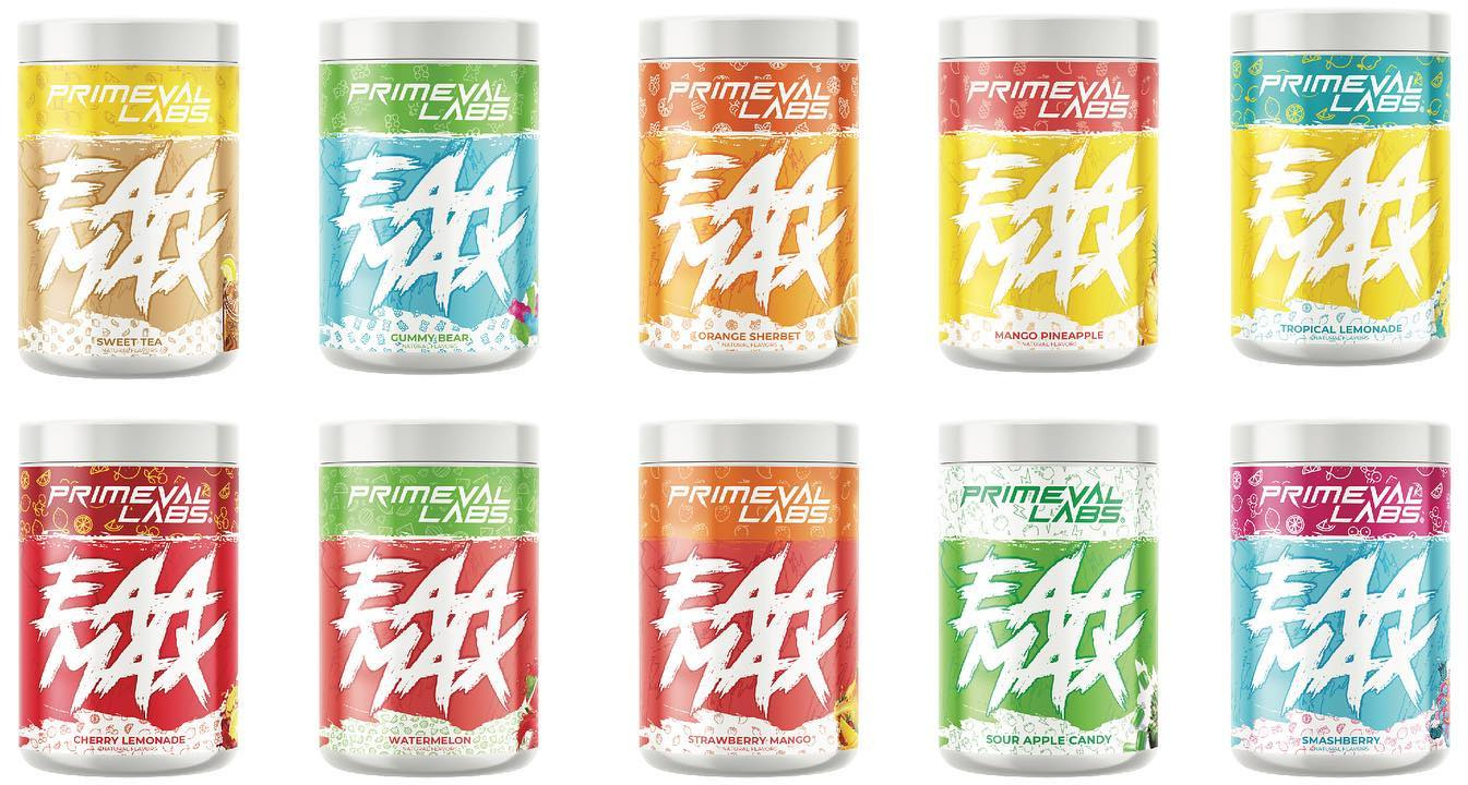Primeval Labs EAA Max 2023 Flavors