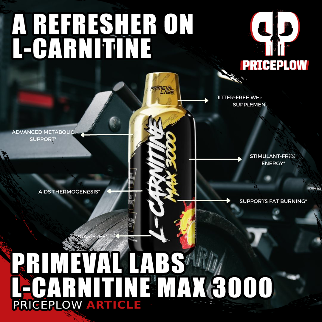 Primeval Labs L-Carnitine Max 3000