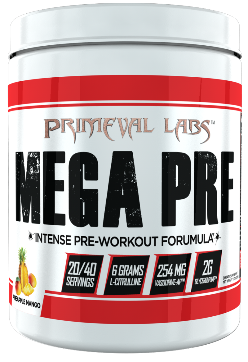Primeval Labs MEGA PRE Brings Bigger Pumps (Updated with Primeval Labs MEGA PRE Brings Bigger Pumps (Updated with