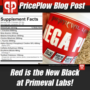 Primeval Labs Mega Pre Red PricePlow
