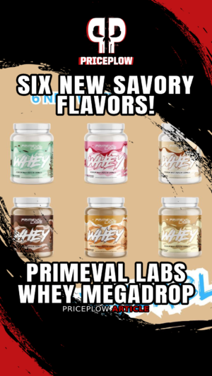 Primeval Labs Whey 2023 New Flavors