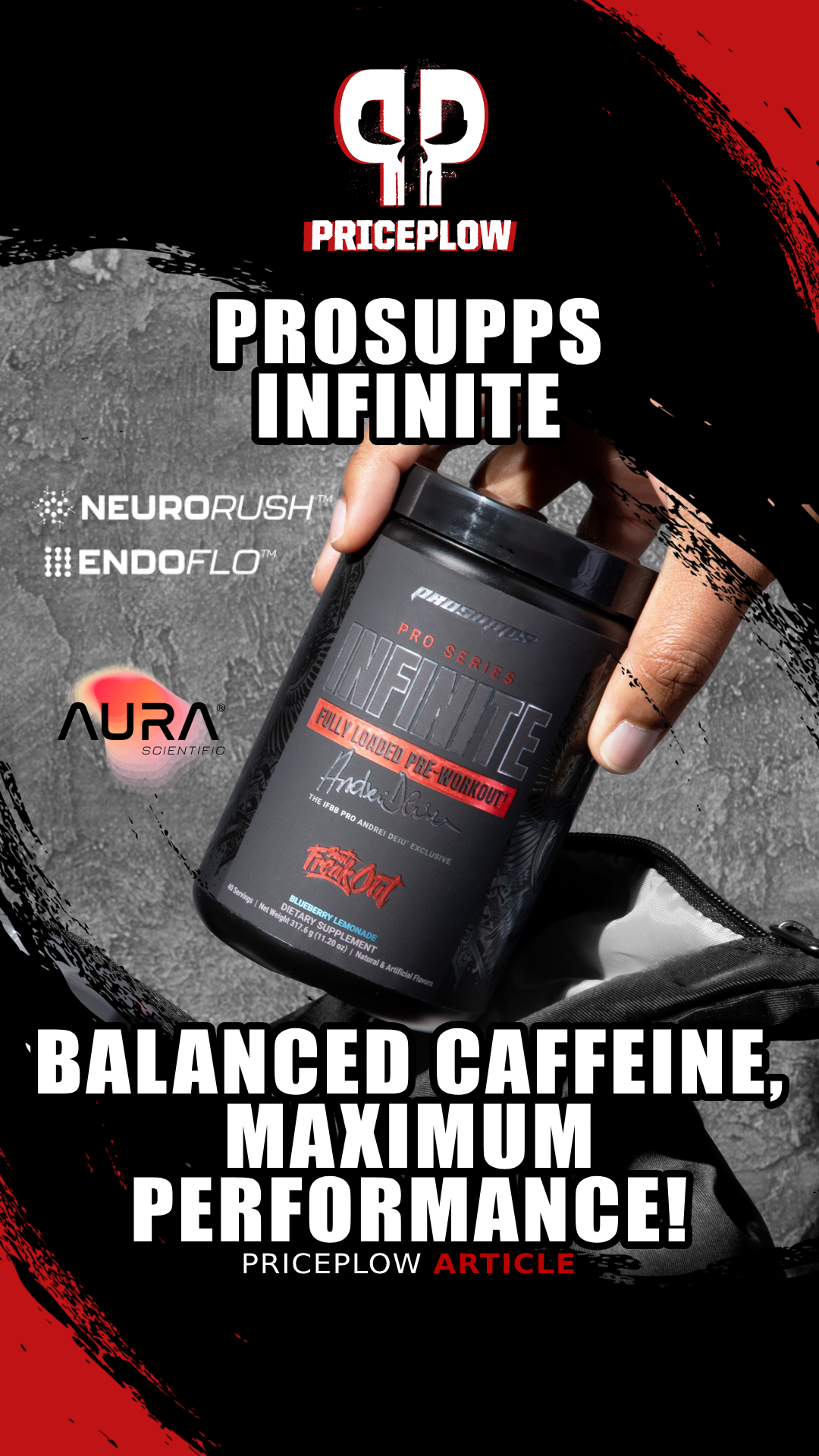 ProSupps Infinite Pre-Workout: Moderate on Caffeine, But Big on Everything Else