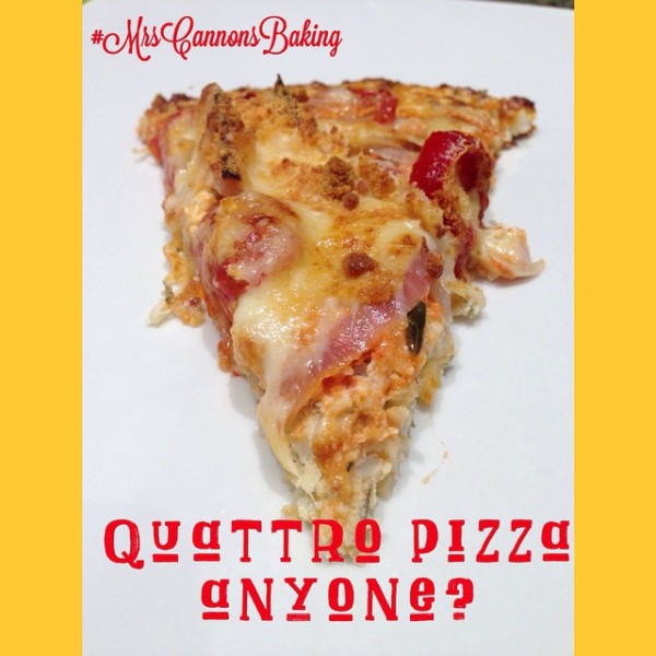 High Protein PIZZA Recipe? Mrs. Cannon & Quattro Make it So The