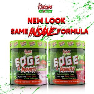 Psycho Pharma Edge of Insanity New Look