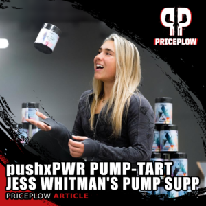 pushxPWR Pump-Tart: Jess Whitman’s Stunning Stim-Free Pre-Workout Supplement