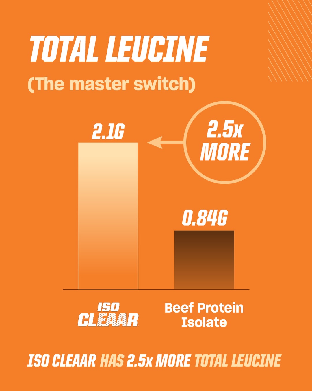 PVL ISO CLEAAR Total Leucine