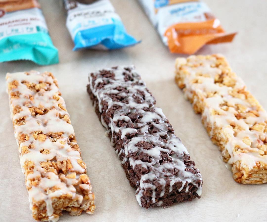 Quest Beyond Cereal Bar Close Up