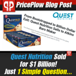 Quest Nutrition Sold $1 Billion