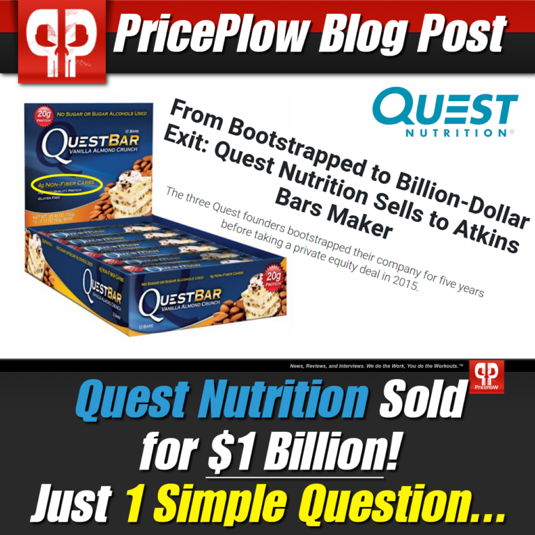 Quest Nutrition Sold for 1 Billion. One Simple Question Here.
