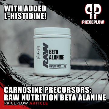 Raw Nurition Beta Alanine: Boost Endurance with Carnosine Precursors