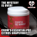 Raw Nutrition CBum Essential Pre-Workout: Mystery is Citrus Grapefruit
