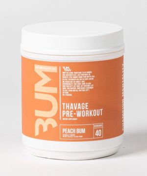 Raw Nutrition CBUM Thavage Pre-Workout Peach Bum