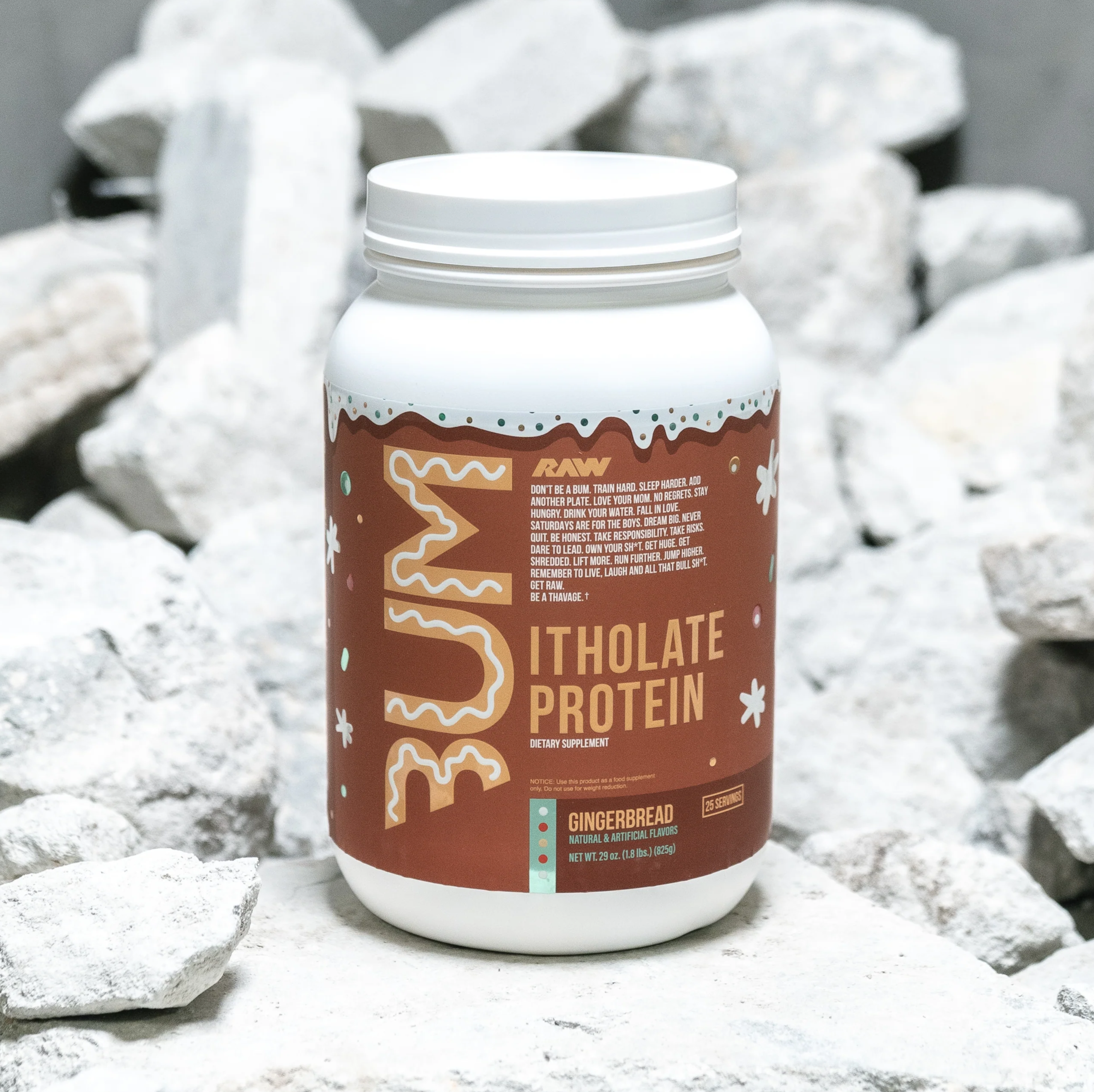 RAW Nutrition Gingerbread Itholate Protein