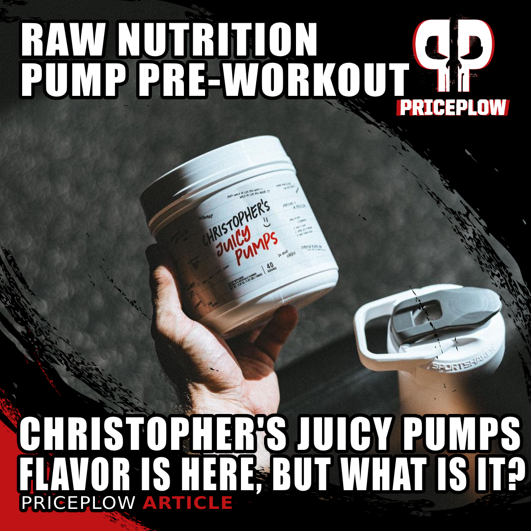 RAW Nutrition Pump Christopher's Juicy Pumps