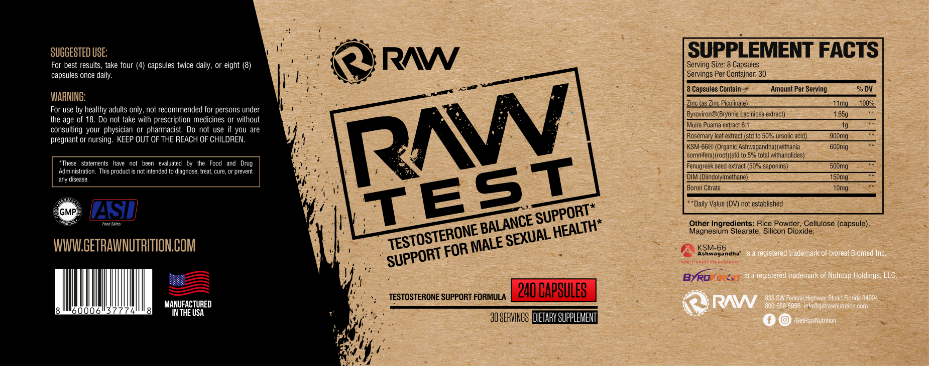 Raw Test Label