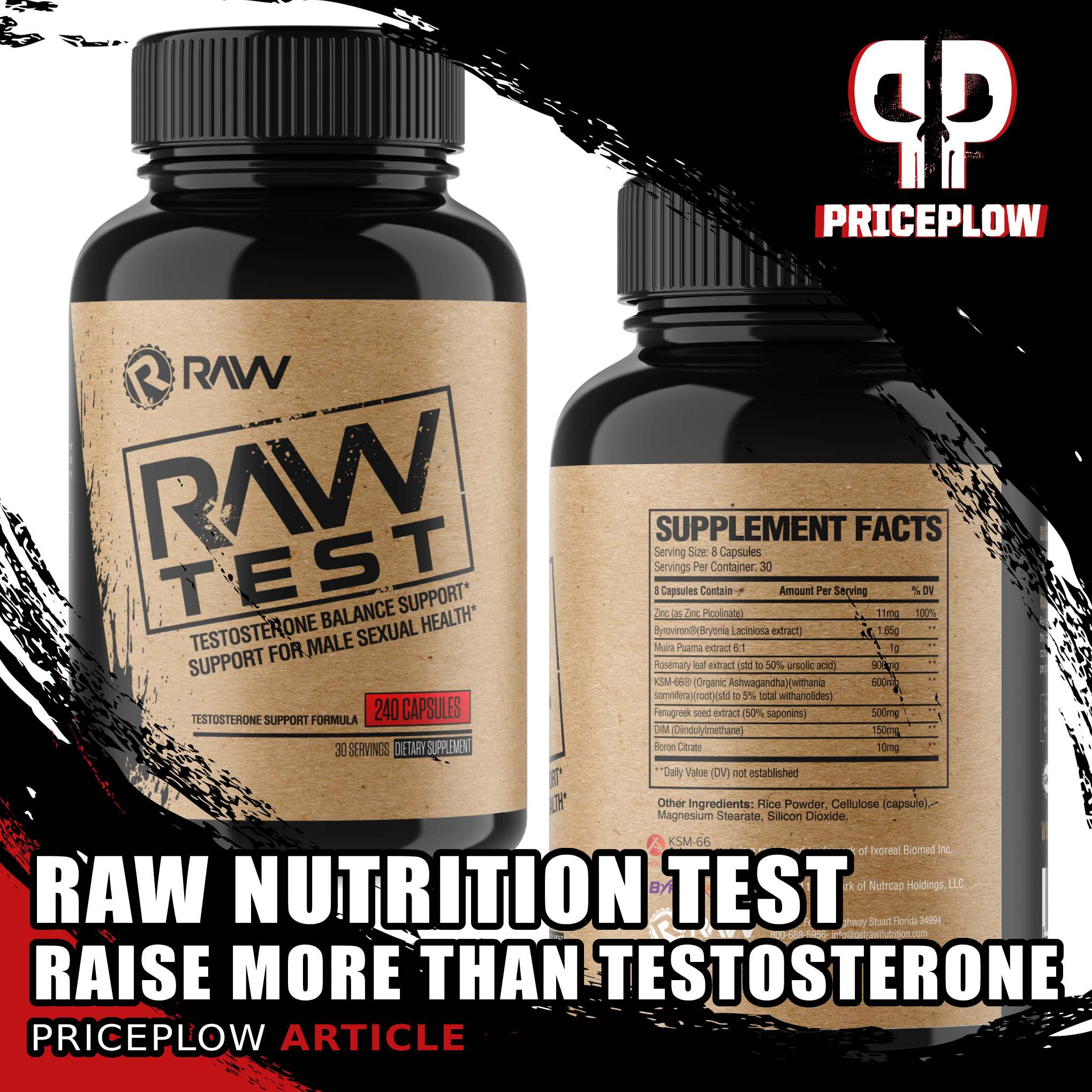 Raw Nutrition TEST: Boost More Than Just Testosterone!