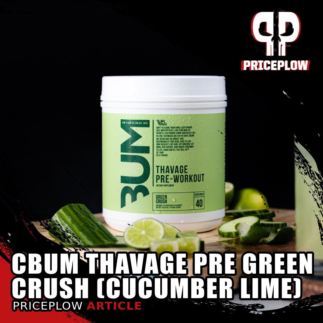Raw Nutrition CBUM Thavage Pre-Workout Green Crush
