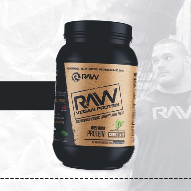 RAW Nutrition Vegan Protein Naturally Sweetened and Vitamin Fortified