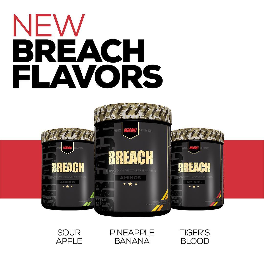 RedCon1 Breach New Flavors