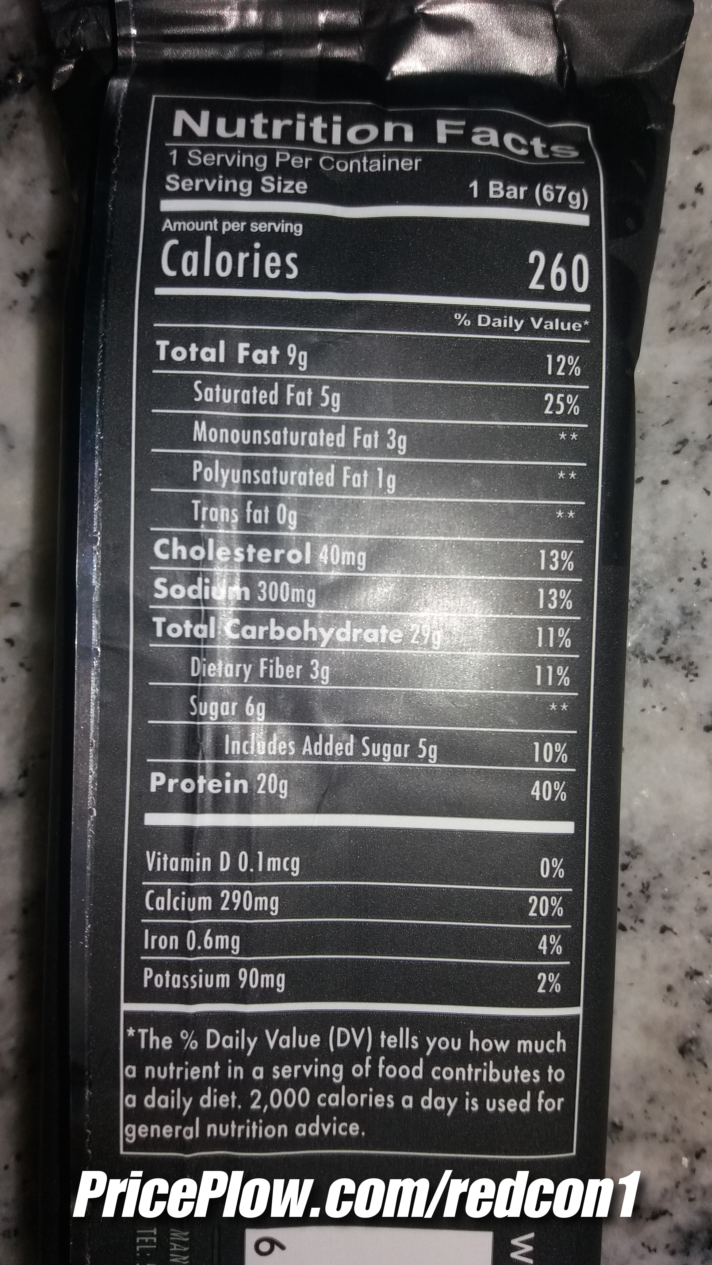 Mre Nutrition Label | Blog Dandk