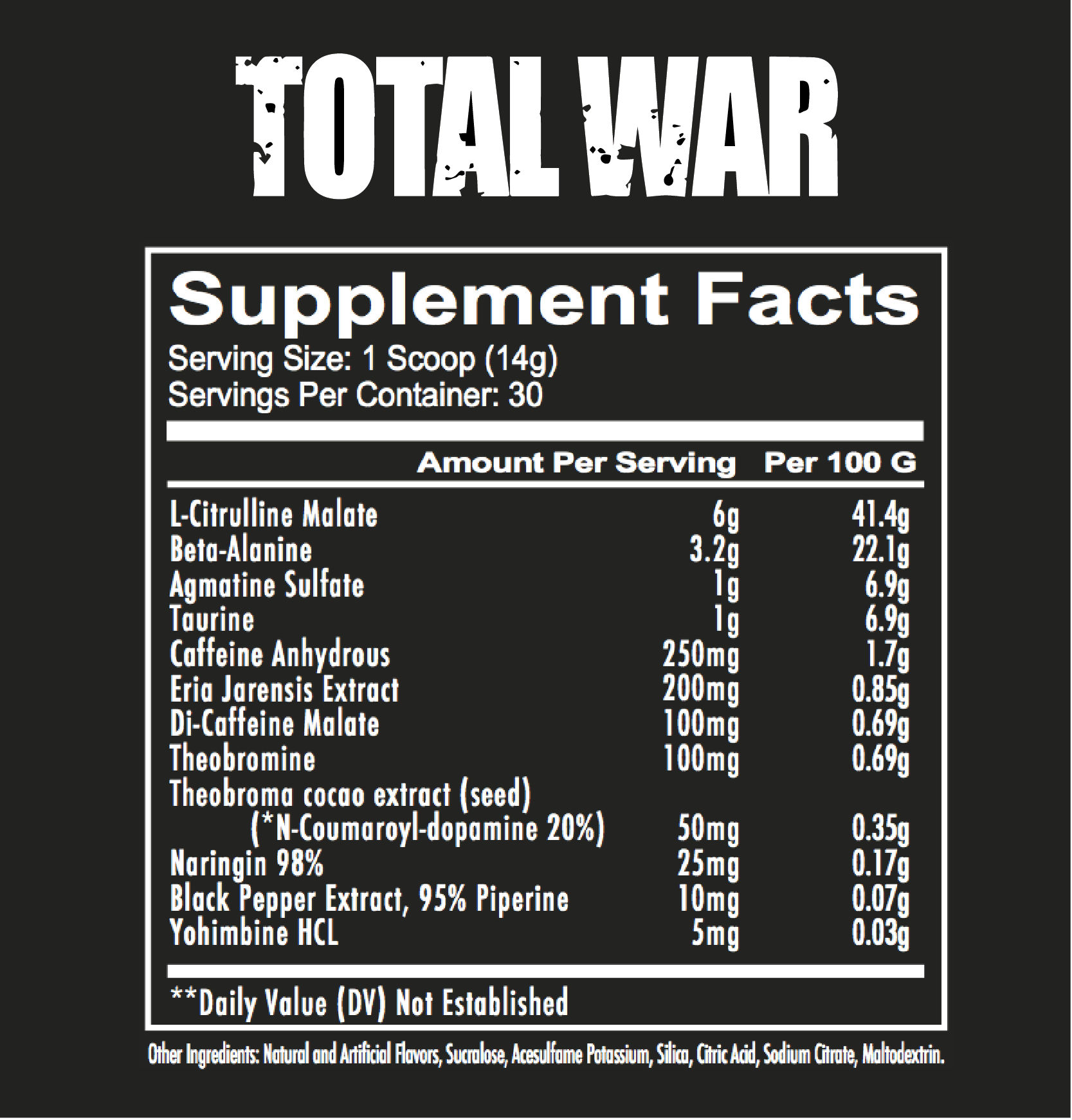 Does Total War have creatine?