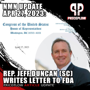 Rep Jeff Duncan FDA NMN Letter - April 27, 2023
