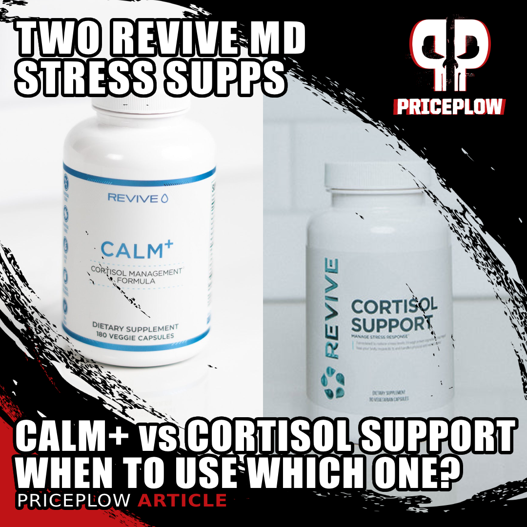 Revive MD Cortisol Support vs. Calm+