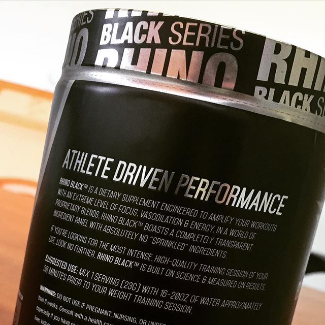 Get ready to lift, jump, and sprint like an elite athlete when you try Rhino Black.