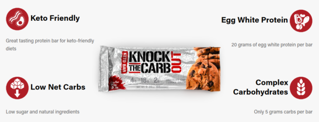 Rich Piana Knock the Carb Out Bar