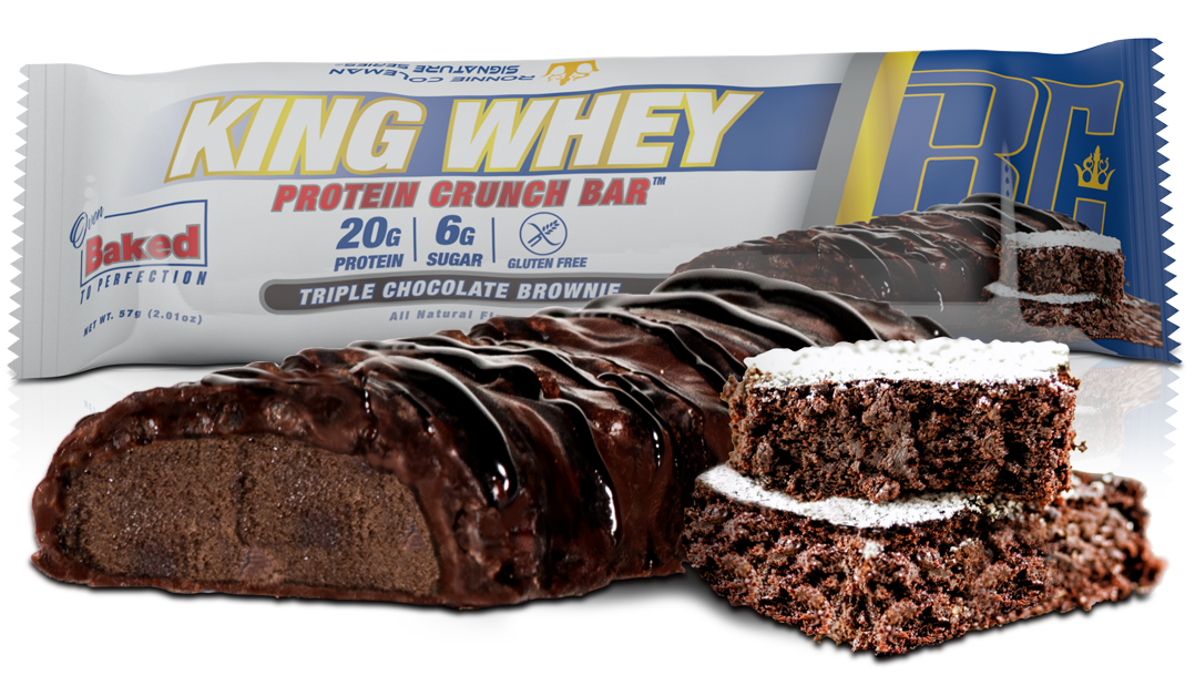 Ronnie Coleman King Whey Crunch Protein Bar Chocolate