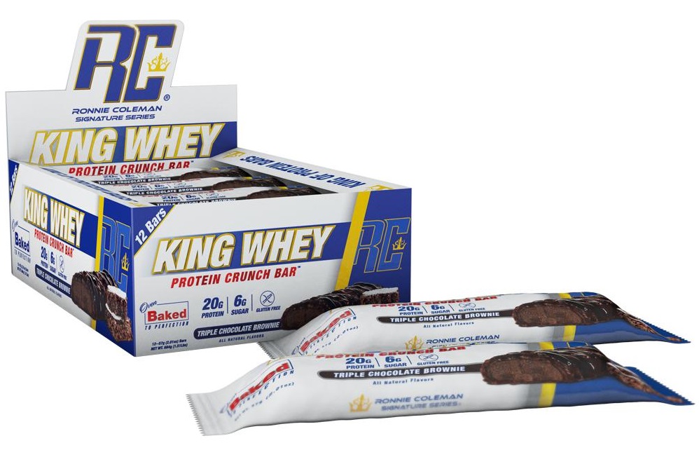 Ronnie Coleman King Whey Crunch Protein Bar
