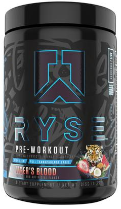 Ryse Supps Blackout Pre Tiger's Blood