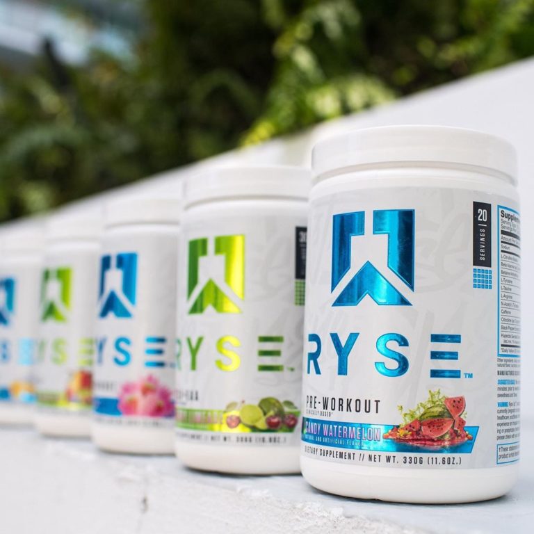 Ryse Supps Project BLACKOUT Pre Workout Achieve Peak