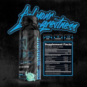Ryse Supps RTD Supplement Facts Panel
