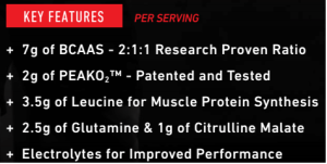 Scivation Xtend Perform Ingredients