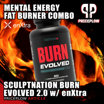 SCULPTNation Burn Evolved 2.0: VShred's Premium Fat Burner with enXtra Mental Energy