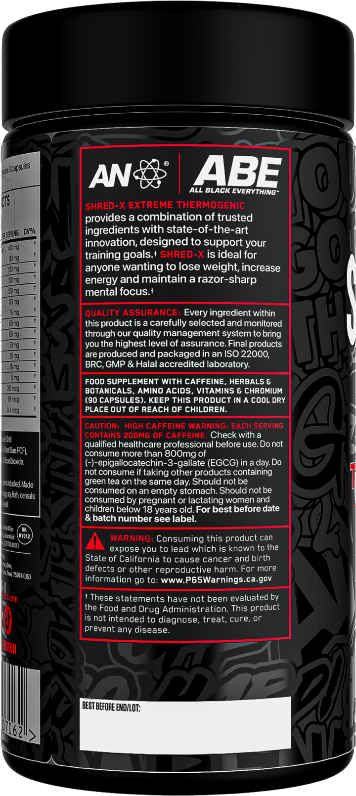 AN USA Shred-X: Kick Off 2025 with Applied Nutrition's Fat Burning ...