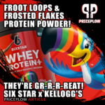 Six Star Whey Protein Plus Kellogg's Froot Loops & Frosted Flakes Collab