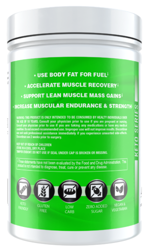 Expect better performance and less soreness with Keto BCAA.