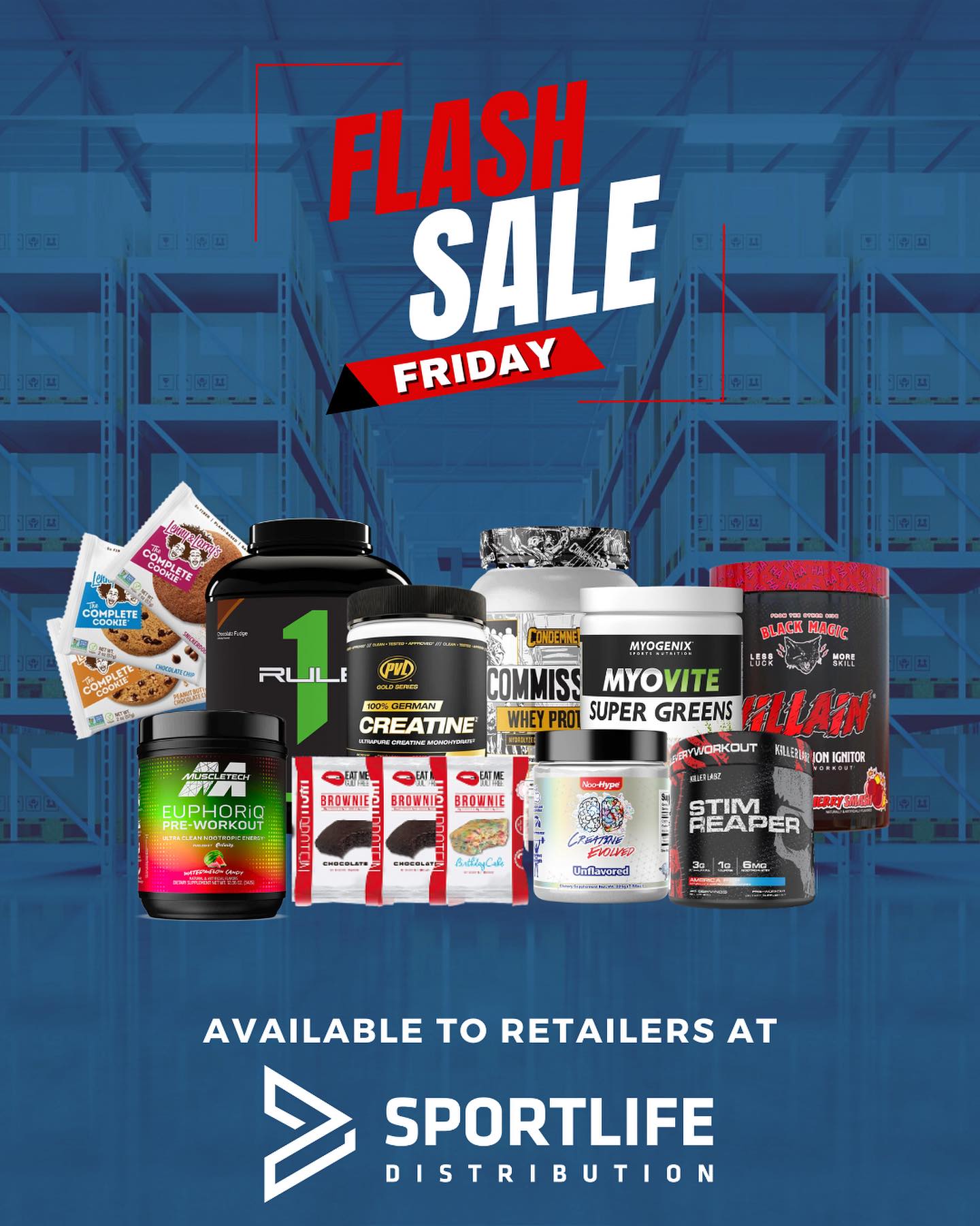 SportLife Distribution Flash Friday Sale