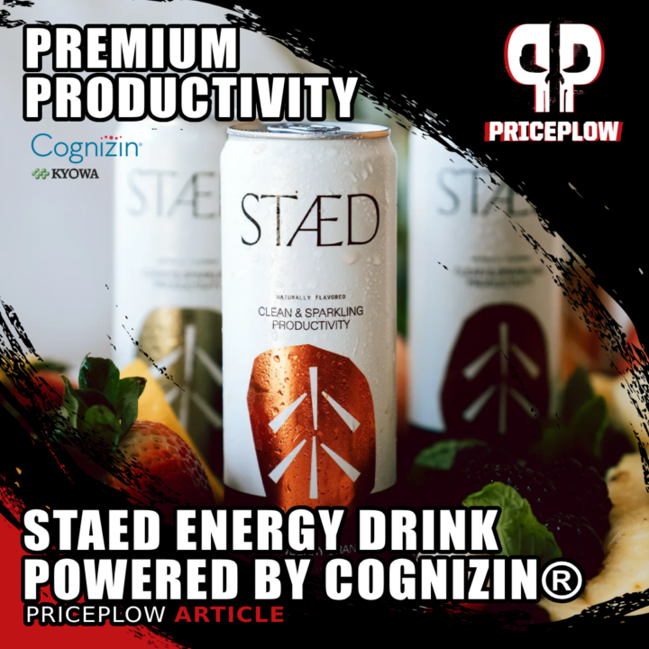 Staed Energy Drink: Premium Productivity Powered by Cognizin® Citicoline
