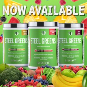SteelFit Steel Greens Flavors